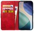 Rosso Element Apple iPhone Air Hoesje Book Case Wallet Rood afbeelding 1