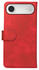 Rosso Element Apple iPhone Air Hoesje Book Case Wallet Rood afbeelding 2