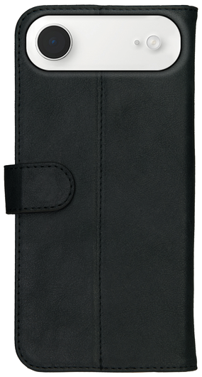 Rosso Deluxe Apple iPhone Air Hoesje Echt Leer Book Case Zwart afbeelding 10