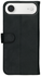 Rosso Deluxe Apple iPhone Air Hoesje Echt Leer Book Case Zwart afbeelding 10