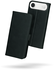 Rosso Deluxe Apple iPhone Air Hoesje Echt Leer Book Case Zwart afbeelding 2
