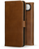 Rosso Deluxe Apple iPhone Air Hoesje Echt Leer Book Case Bruin afbeelding 12