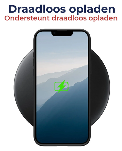 Rosso Element Uitneembaar 2-in-1 Apple iPhone 17 Hoesje Zwart afbeelding 4