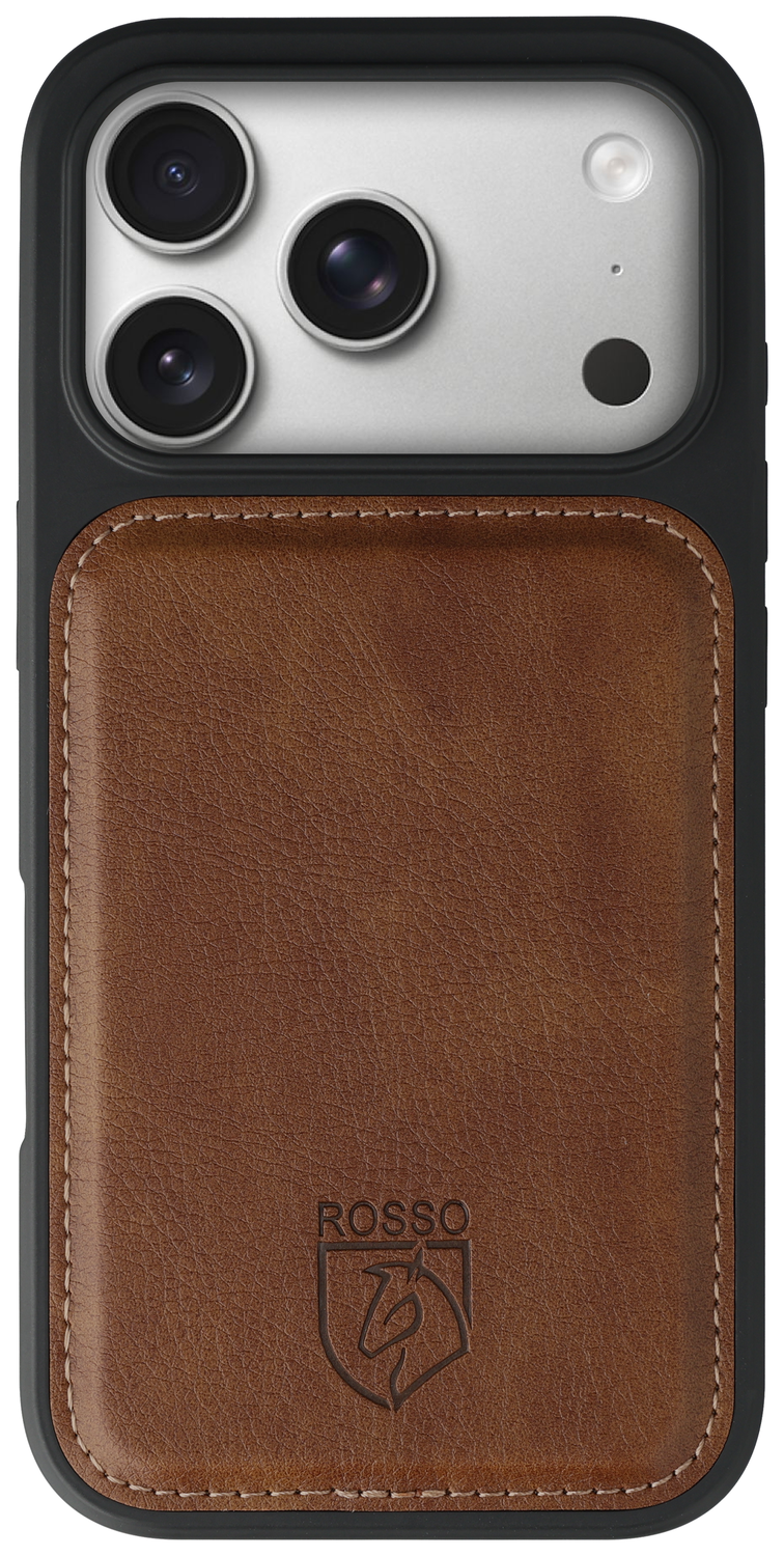 Rosso Element Uitneembaar 2-in-1 Apple iPhone 17 Pro Hoesje Bruin afbeelding 4