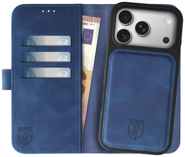 Rosso Element Uitneembaar 2-in-1 Apple iPhone 17 Pro Hoesje Blauw