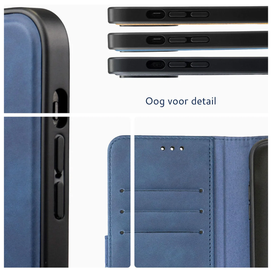 Rosso Element Uitneembaar 2-in-1 Apple iPhone Air Hoesje Blauw afbeelding 5