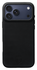 Rosso Elite iPhone 17 Pro Hoesje Leer Back Cover MagSafe Zwart