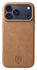 Rosso Elite iPhone 17 Pro Hoesje Leer Back Cover MagSafe Lichtbruin