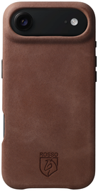 Rosso Elite Apple iPhone Air Hoesje Leer Back Cover MagSafe Bruin afbeelding