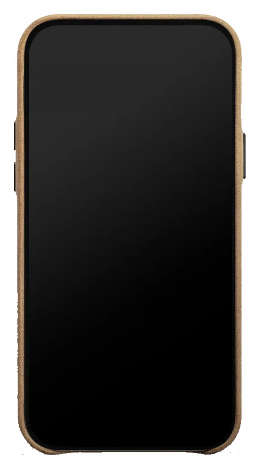 Rosso Elite iPhone Air Hoesje Leer Back Cover MagSafe Lichtbruin afbeelding 8