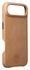 Rosso Elite iPhone Air Hoesje Leer Back Cover MagSafe Lichtbruin afbeelding 4