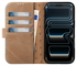 Rosso Elite iPhone 17 Pro Hoesje met MagSafe Book Case Echt Leer Lichtbruin afbeelding 2