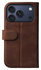 Rosso Elite iPhone 17 Pro Max Hoesje met MagSafe Book Case Echt Leer Bruin afbeelding 5