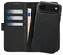 Rosso Elite iPhone Air Hoesje met MagSafe Book Case Echt Leer Zwart