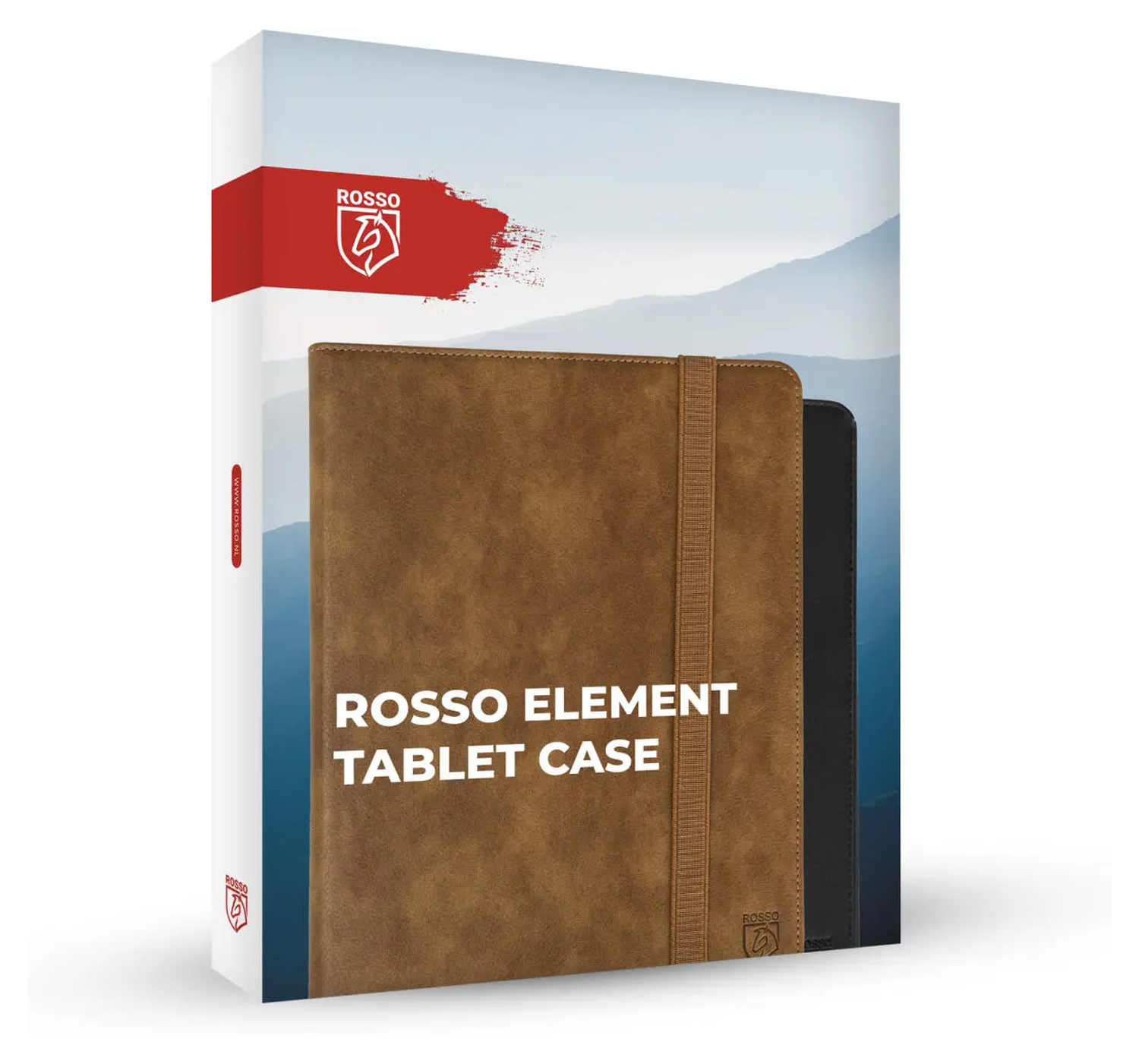 Rosso Element Lenovo Yoga Tab Plus Hoes Book Case Bruin afbeelding 9