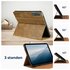 Rosso Element Lenovo Yoga Tab Plus Hoes Book Case Bruin afbeelding 4