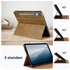 Rosso Element Lenovo Idea Tab Pro 12.7 Hoes Book Case Bruin afbeelding 2