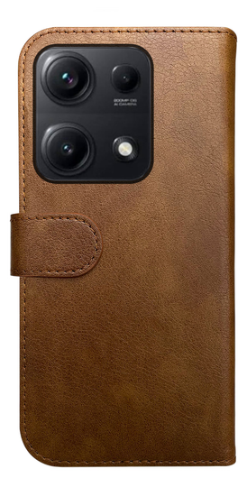 Rosso Element Xiaomi Redmi Note 14S Hoesje Book Case Wallet Bruin afbeelding 2