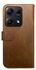 Rosso Element Xiaomi Redmi Note 14S Hoesje Book Case Wallet Bruin afbeelding 2