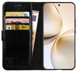 Rosso Element Realme 14 Pro Hoesje Book Case Wallet Zwart