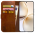 Rosso Element Realme 14 Pro Hoesje Book Case Wallet Bruin afbeelding 1