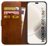 Rosso Element Honor 400 Lite Hoesje Book Case Wallet Bruin afbeelding 1
