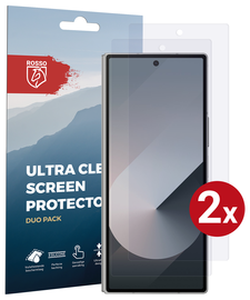 Rosso Samsung Galaxy Z Fold 7 Screen Protector Case Friendly Folie Duo Pack afbeelding