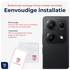 Rosso Xiaomi Redmi Note 14s Camera Lens Protector Transparant afbeelding 5