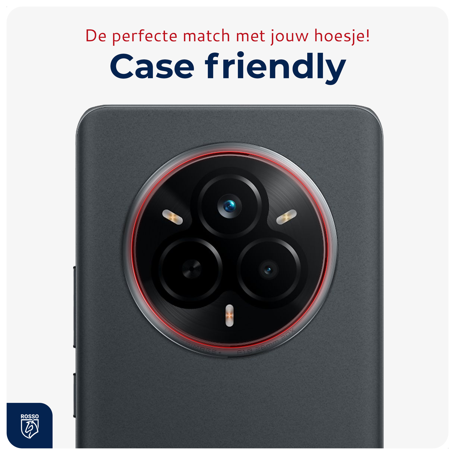 Rosso Realme 14 Pro Plus Camera Lens Protector Transparant afbeelding 5