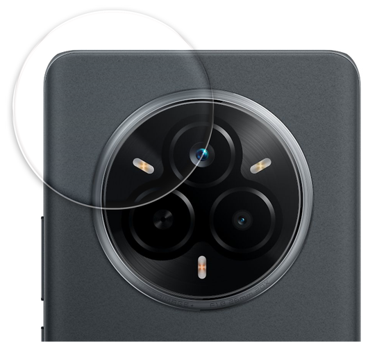 Rosso Realme 14 Pro Plus Camera Lens Protector Transparant afbeelding 1