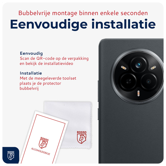 Rosso Realme 14 Pro Plus Camera Lens Protector Transparant afbeelding 4