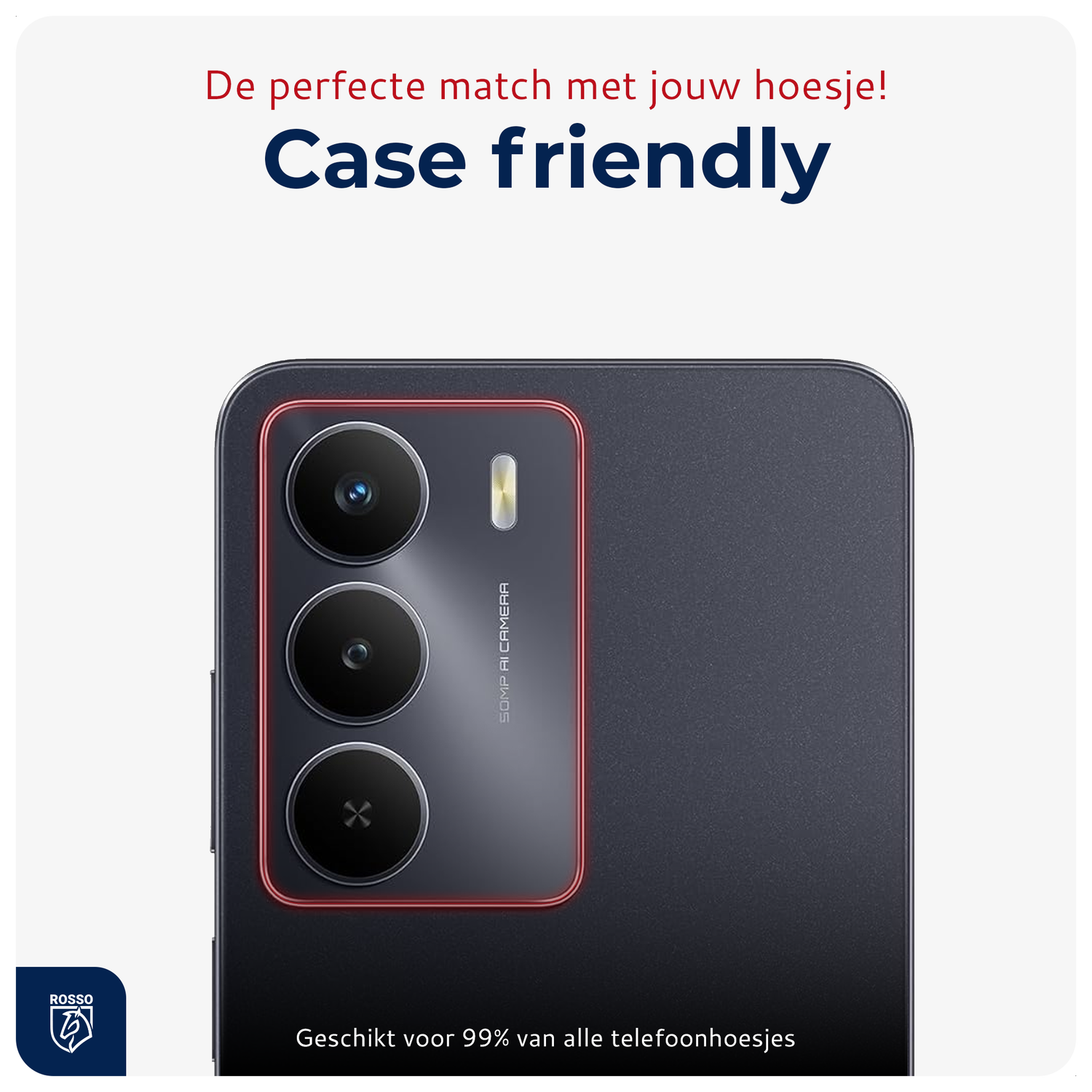 Rosso Realme 14X Camera Lens Protector Transparant afbeelding 6