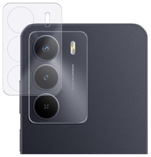 Rosso Realme 14X Camera Lens Protector Transparant afbeelding 1
