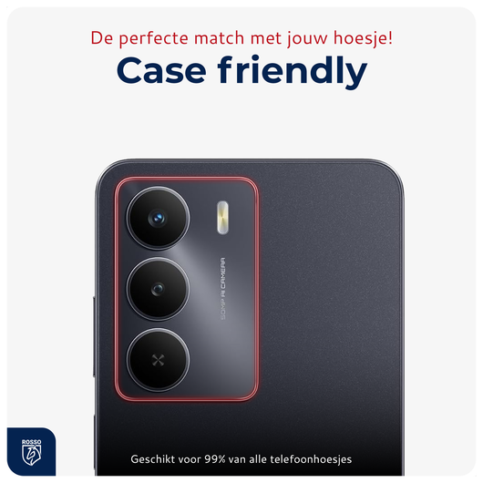 Rosso Realme 14X Camera Lens Protector Transparant afbeelding 6