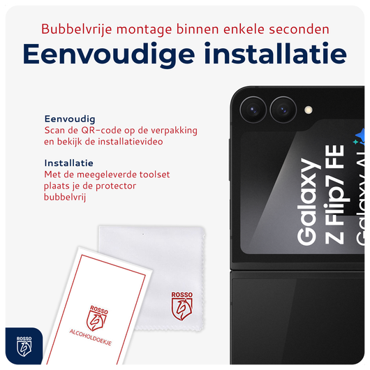 Rosso Samsung Galaxy Z Flip 7 Camera Lens Protector Transparant afbeelding 6