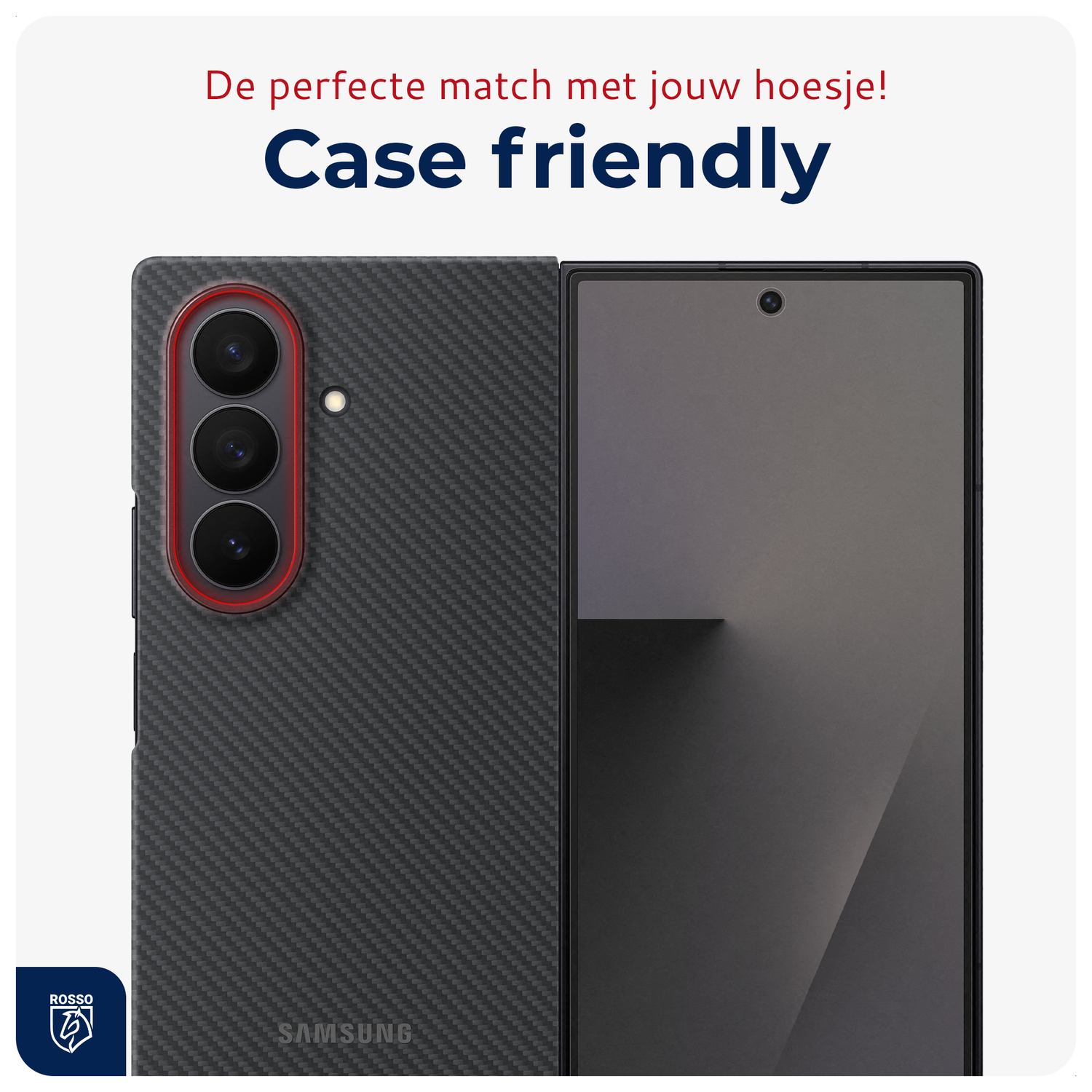 Rosso Samsung Galaxy Z Fold 7 Camera Lens Protector Transparant afbeelding 5