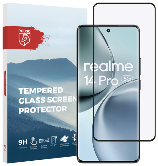 Rosso Realme 14 Pro 9H Tempered Glass Screen Protector afbeelding 1