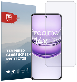 Rosso Realme 14X 9H Tempered Glass Screen Protector