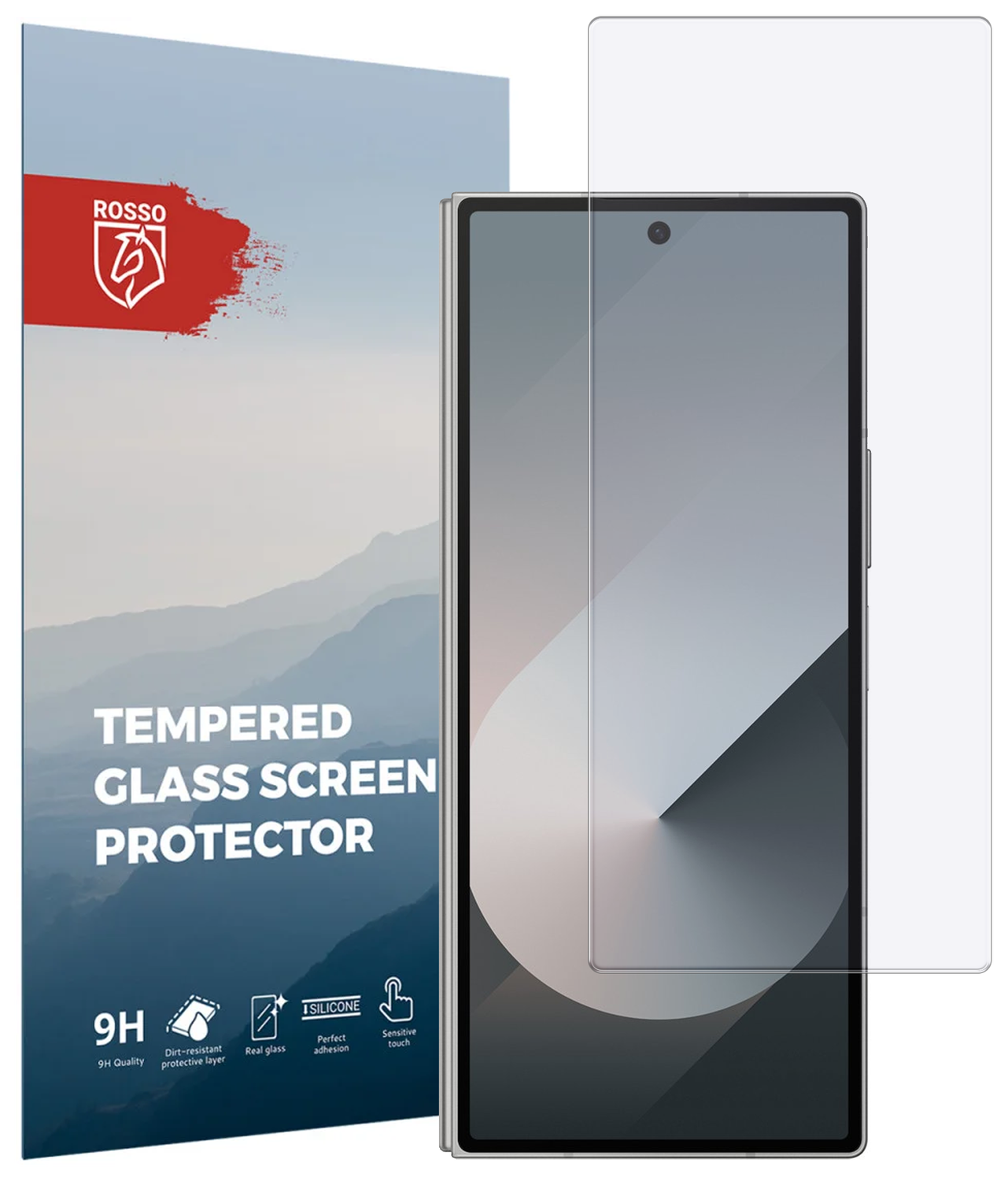 Rosso Samsung Galaxy Z Fold 7 9H Tempered Glass Screen Protector afbeelding 1