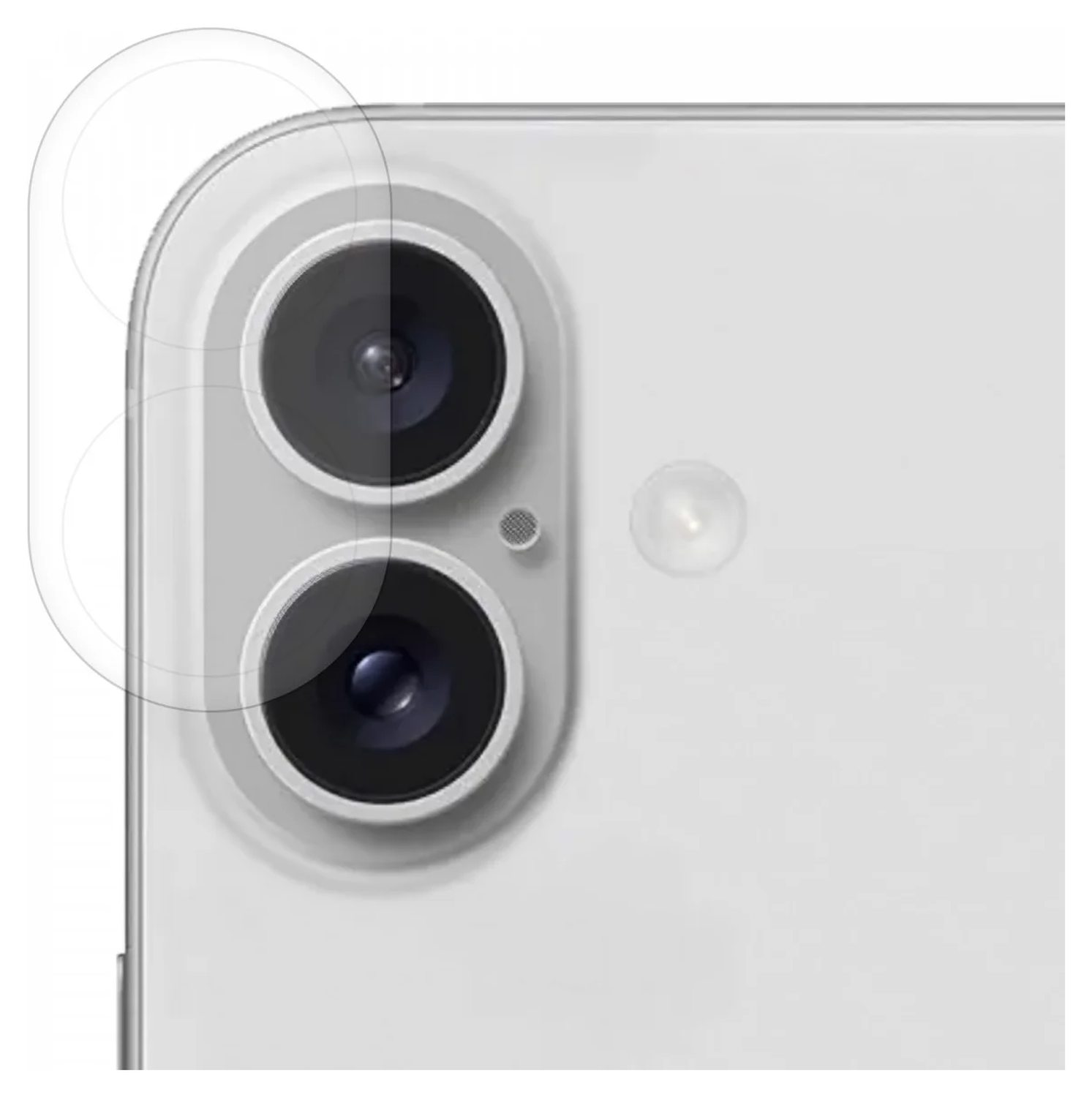 Rosso Apple iPhone 17 Camera Lens Protector Transparant afbeelding 11
