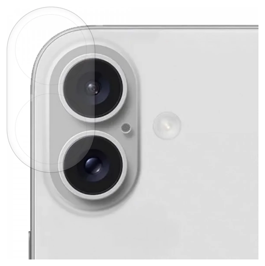 Rosso Apple iPhone 17 Camera Lens Protector Transparant afbeelding 11