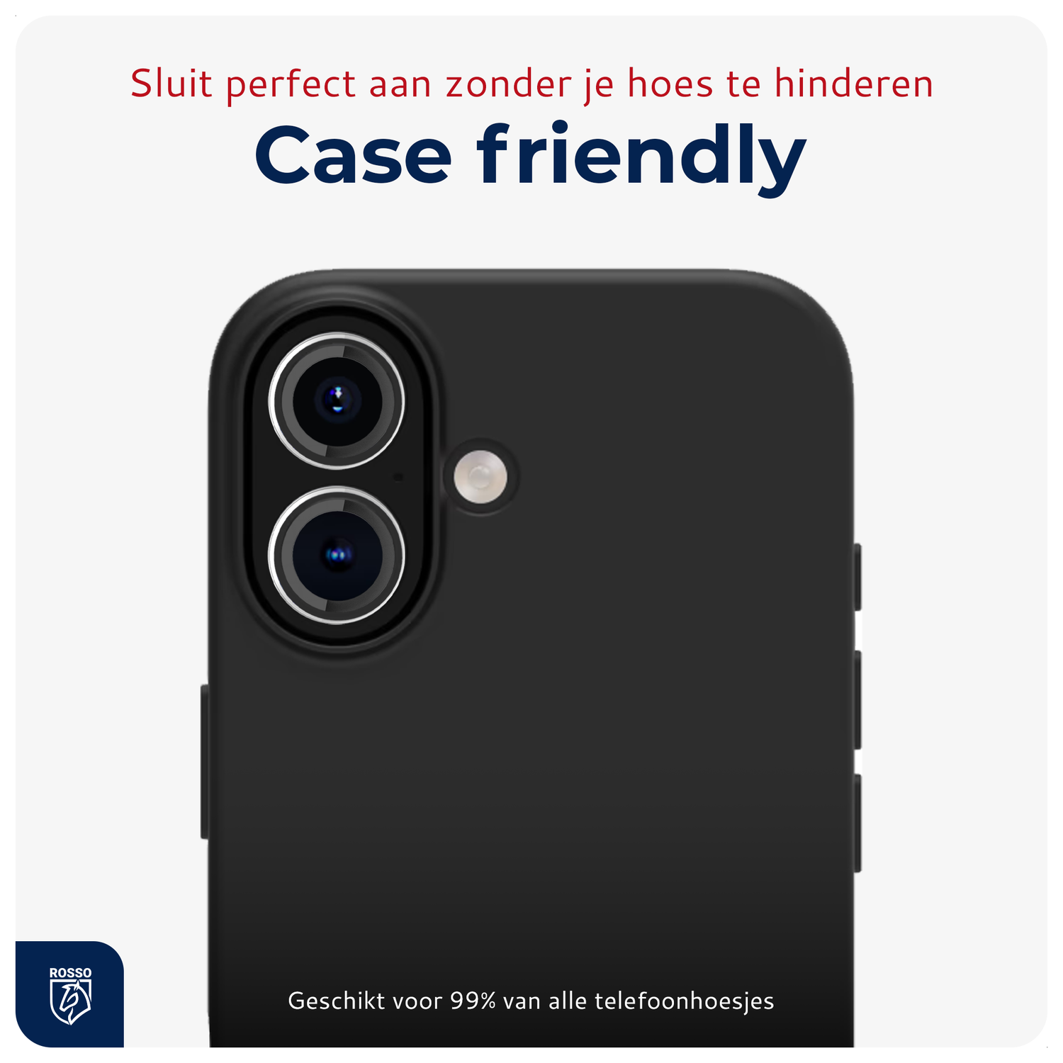 Rosso Apple iPhone 17 Camera Frame Protector Transparant afbeelding 8
