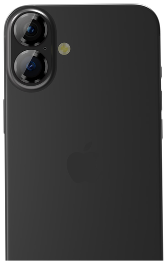 Rosso Apple iPhone 17 Camera Frame Protector Zwart afbeelding 13