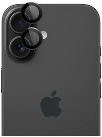 Rosso Apple iPhone 17 Camera Frame Protector Zwart