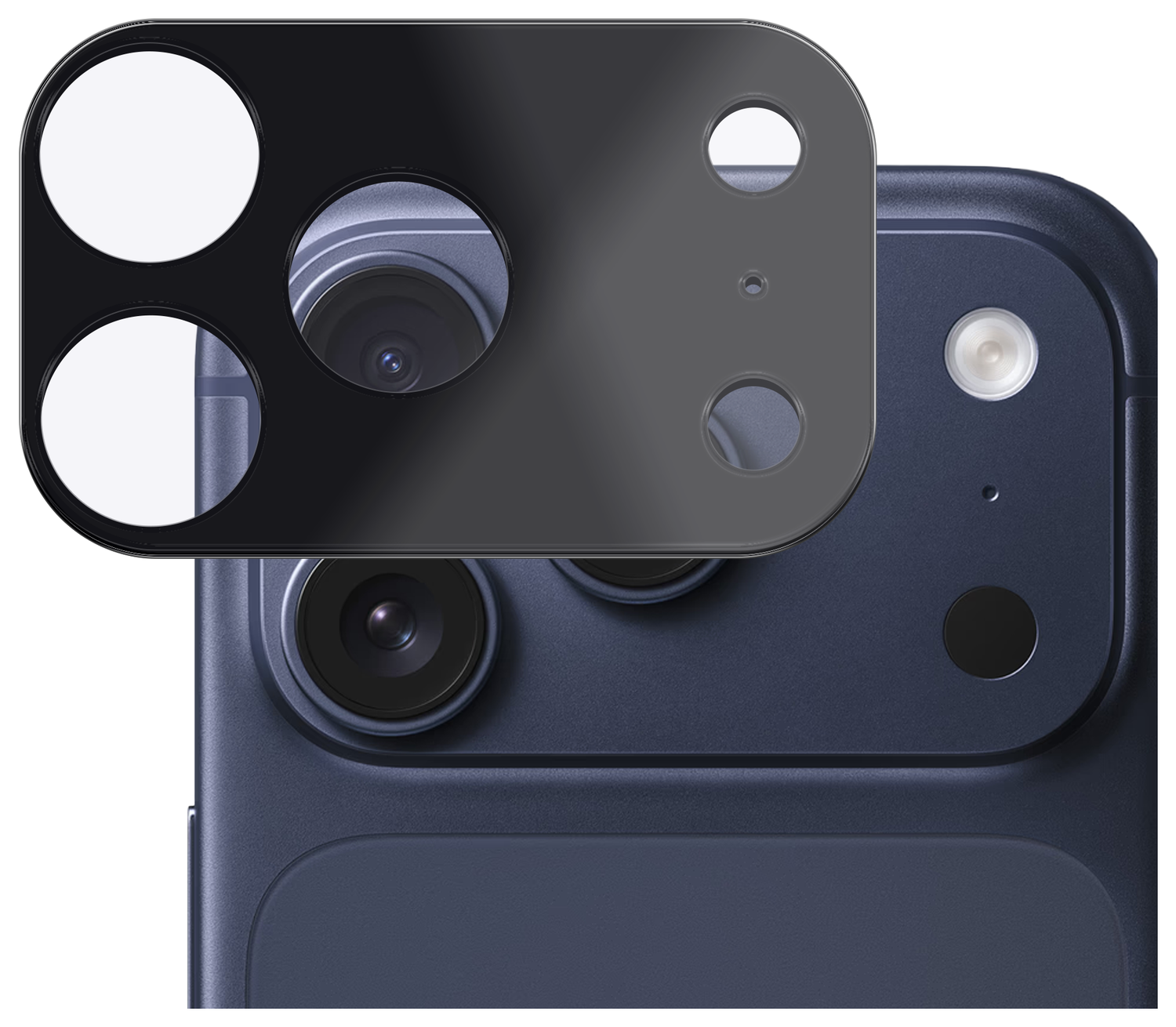 Rosso Apple iPhone 17 Pro Camera Lens Protector Zwart afbeelding 8