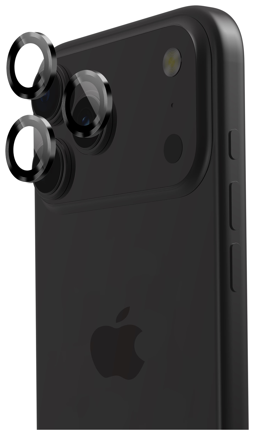 Rosso Apple iPhone 17 Pro / 17 Pro Max Camera Frame Protector Zwart afbeelding 12