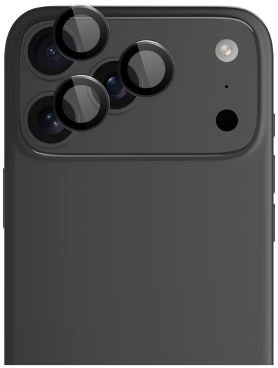 Rosso Apple iPhone 17 Pro / 17 Pro Max Camera Frame Protector Zwart afbeelding 1