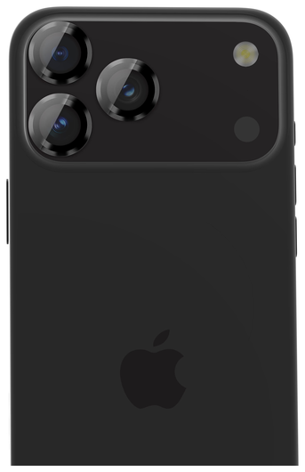 Rosso Apple iPhone 17 Pro / 17 Pro Max Camera Frame Protector Zwart afbeelding 13