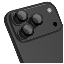 Rosso Apple iPhone 17 Pro / 17 Pro Max Camera Frame Protector Zwart