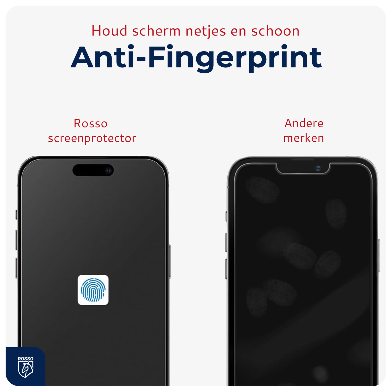 Rosso Apple iPhone Air Tempered Glass Screen Protector Matte afbeelding 4